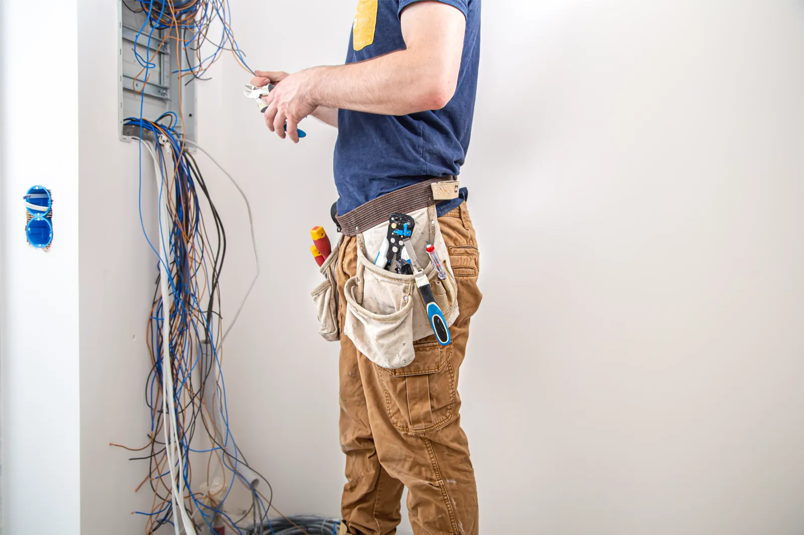 Elektroinstallation im Umbau